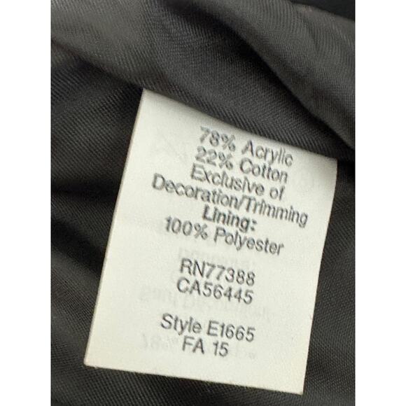 J. Crew Factory Plaid Pink Tweed Mini Skirt Womens Size 0 Academia Preppy - Picture 7 of 7